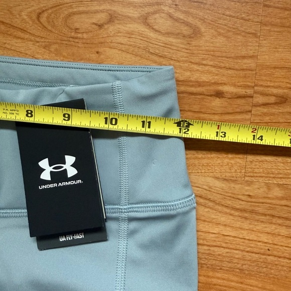 Under Armour Women’s Size S UA Fly-Fast Ankle High Rise Blue New Tight Leggins - Picture 9 of 16